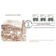 #2130 Oil Wagon 1890s PNC KMC FDC