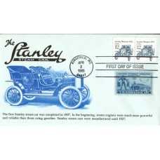 #2132 Stanley Steamer 1909 Combo PNC KMC FDC