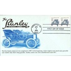 #2132 Stanley Steamer 1909 PNC KMC FDC