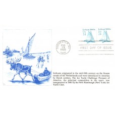 #2134 Iceboat 1880s PNC KMC FDC