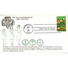 #2251 Girl Scouts KMC FDC