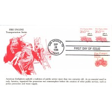 #2264 Fire Engine 1900s Combo KMC FDC