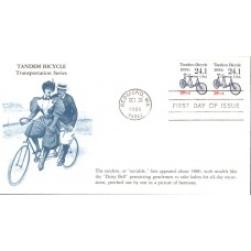 #2266 Tandem Bicycle 1890s KMC FDC