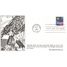 #2276 Flag and Fireworks KMC FDC