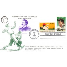 #2417 Lou Gehrig Combo KMC FDC