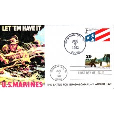 #2697i Marines at Guadalcanal KMC FDC