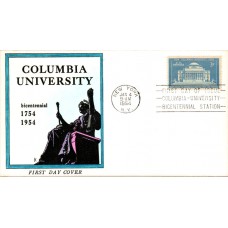 #1029 Columbia University Knoble FDC