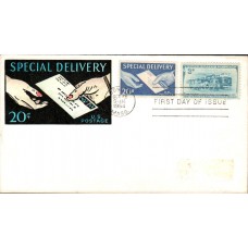 #E20 Letter - Special Delivery Knoble - Shaw FDC
