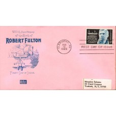 #1270 Robert Fulton Kolor Kover FDC