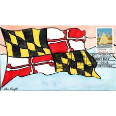 #2342 Maryland Statehood Kraft FDC