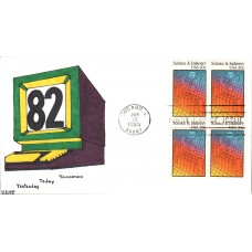 #2031 Science and Industry Kribbs FDC