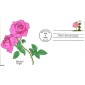 #2492 Pink Rose Kribbs FDC