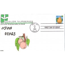 #2495A Pear Kribbs FDC