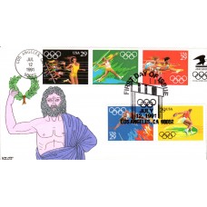 #2553-57 Summer Olympics Kribbs FDC