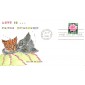 #2378 Love - Rose First Ladd FDC