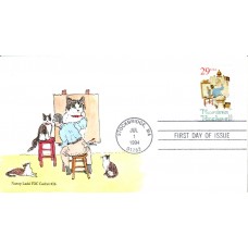 #2839 Norman Rockwell Ladd FDC