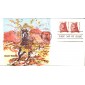 #1855 Crazy Horse Land's End FDC
