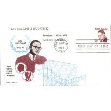 #1860 Dr. Ralph Bunche Land's End FDC