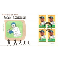 #2016 Jackie Robinson Plate Land's End FDC