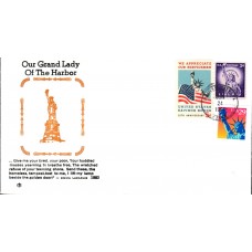 #2599 Statue of Liberty Combo Law FDC