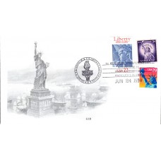 #2599 Statue of Liberty Combo LEB FDC