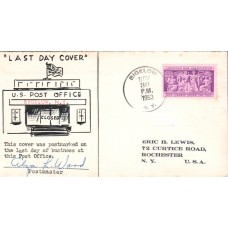 Bigelow NY Post Office Last Day - Eric Lewis Cover