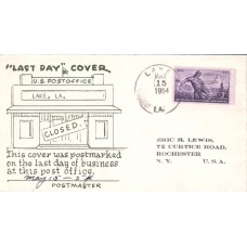 Lake LA Post Office Last Day - Eric Lewis Cover