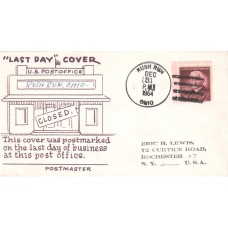 Rush Run OH Post Office Last Day - Eric Lewis Cover