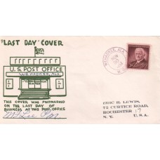 Wehadkee AL Post Office Last Day - Eric Lewis Cover