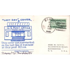 Macel MS Post Office Last Day - Eric Lewis Cover
