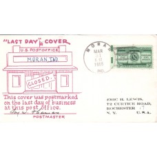 Moran IN Post Office Last Day - Eric Lewis Cover