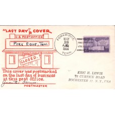 Fork Ridge TN Post Office Last Day - Eric Lewis Cover