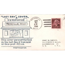 Priscilla MS Post Office Last Day - Eric Lewis Cover