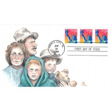 #2599 Statue of Liberty Little FDC