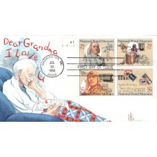 #2779-82 National Postal Museum Little FDC