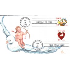 #2814-15 Love - Dove Little FDC