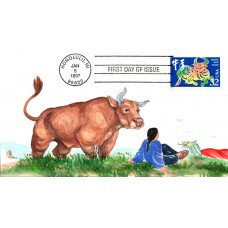 #3120 Year of the Ox Little FDC