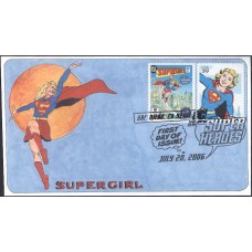 #4084i//s Supergirl Little Tiger FDC