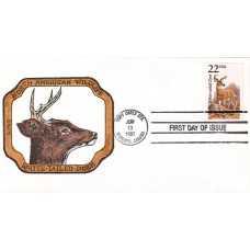 #2317 White-tailed Deer LMG FDC