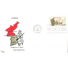 #2152 Korean War Veterans LPM FDC