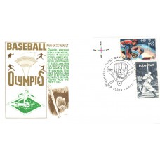 #2619 Olympic Baseball Combo LRC FDC