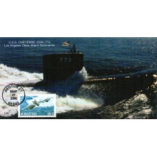 #3372 US Navy Submarine LRC FDC - USS Cheyenne SSN 773