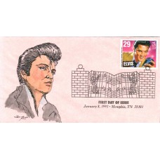 #2721 Elvis Presley Mangus FDC