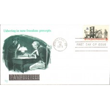 #1476 Printers and Patriots Marg FDC