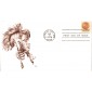 #1734 Indian Head Penny Marg FDC