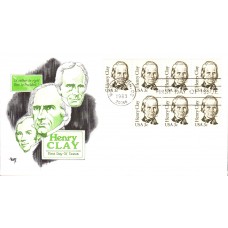 #1846 Henry Clay Marg FDC