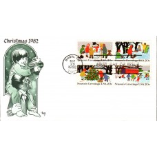 #2027-30 Christmas Scenes Marg FDC