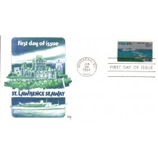 #2091 St. Lawrence Seaway Marg FDC