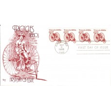 #2126 Tricycle 1880s Marg FDC