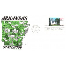 #2167 Arkansas Statehood Marg FDC